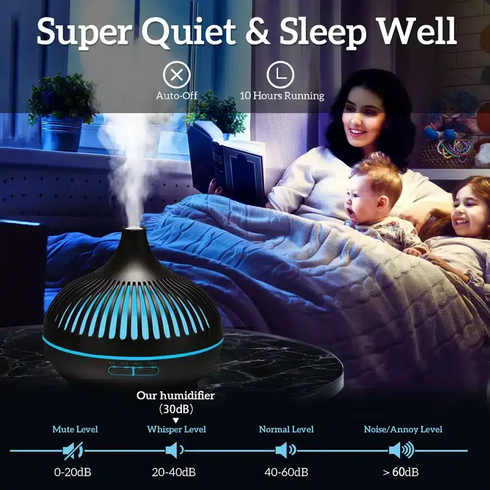 Diffuseur huiles essentielles avec LED