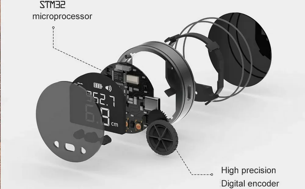 Ruban numérique compact avec écran LCD